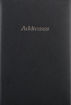 Picture of ADDRESS BOOK 13.5X20.5CM BLACK